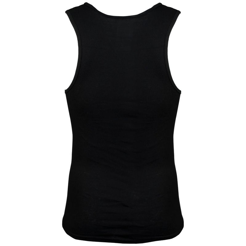 Gildan Men's A-Shirt Tanks, Multipack, Style G1104, Black (6 Pack), Small - Image 5